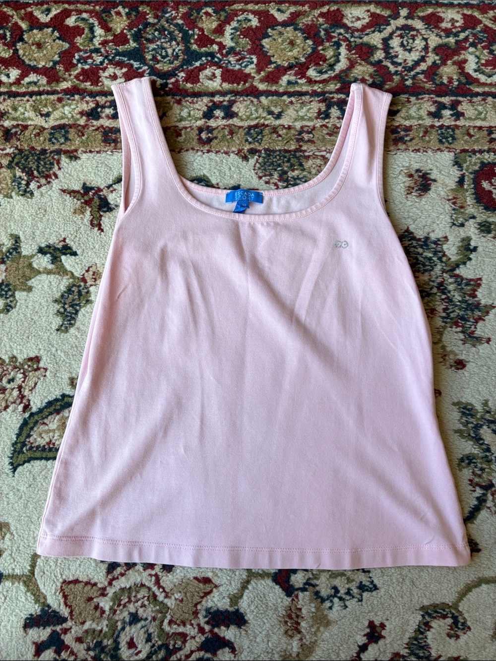 Escada Sport Pale Pink Scoop Neck Tank